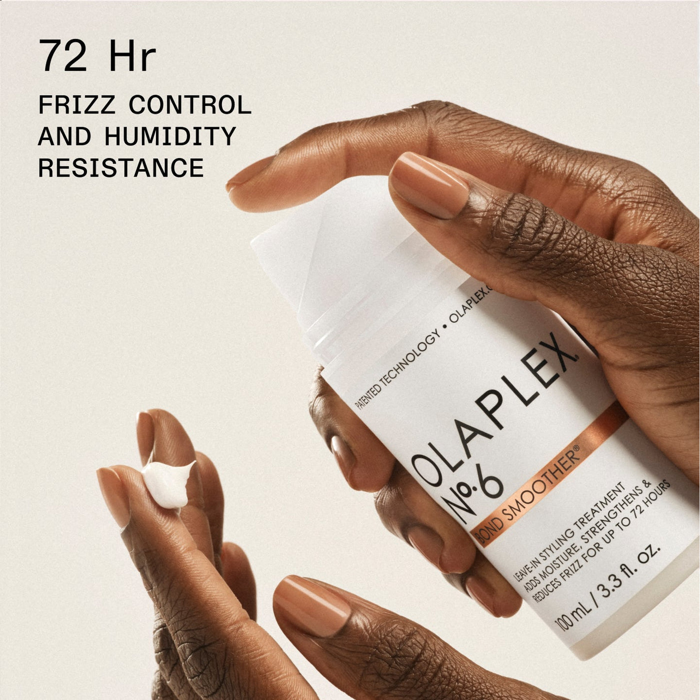 OLAPLEX Nº.6 | אולפלקס מספר 6 קרים עיצוב משקם ללא שטיפה לנטרול פריז וחשמל סטטי עד 72 שעות והגנה מחום (100 מ"ל)