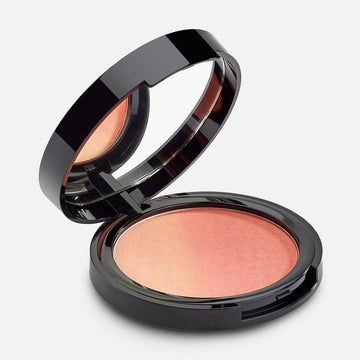 Malu Wilz Ombre Blusher No. 5 pink and peach gradient blush with silky texture and long-lasting glow
