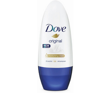 דאודורנט רול און דוב כחול קלאסיק 50 מ"ל עם קרם לחות