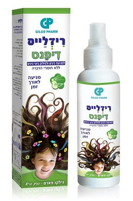 תרסיס למניעת כינים - 120 מ"ל - ללא חומרי הדברה