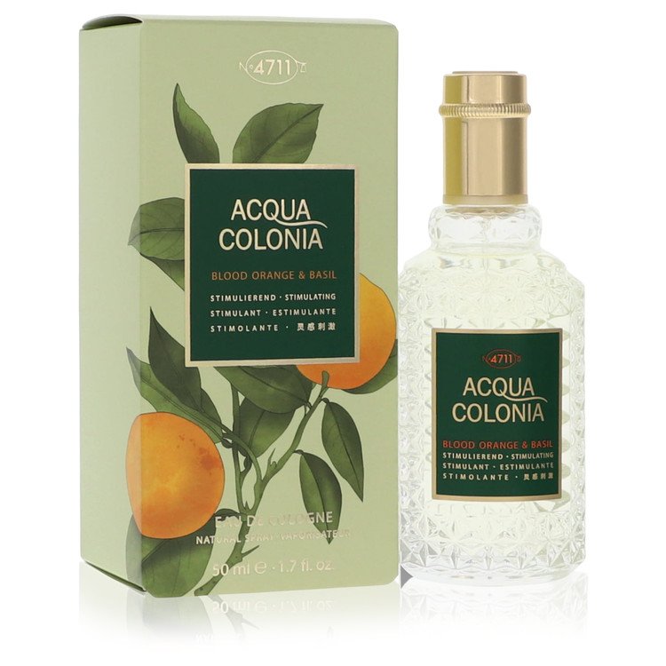 4711 Acqua Colonia Blood Orange & Basil Eau De Cologne תרסיס (יוניסקס) מאת 4711 | משלוח חינם לבית ♕ | קומסטיקס ייבוא מקביל