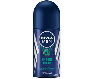דאודורנט רול און לגבר NIVEA FRESH OCEAN 50 מ"ל