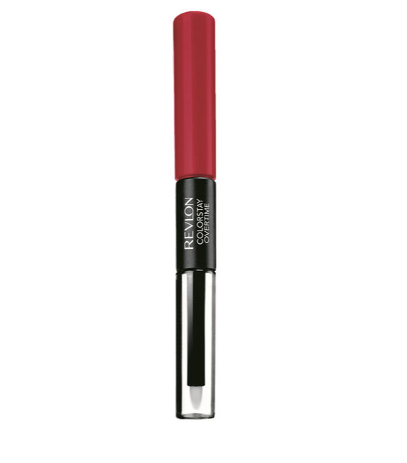 REVLON | רבלון - ColorStay Overtime | שפתון עמיד 16 שעות וגלוס מבריק (דו-צדדי)