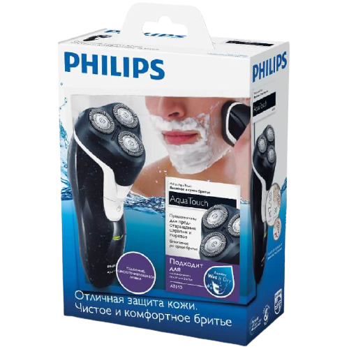 פיליפס מכונת גילוח אלחוטית - גילוח חלק ונוח