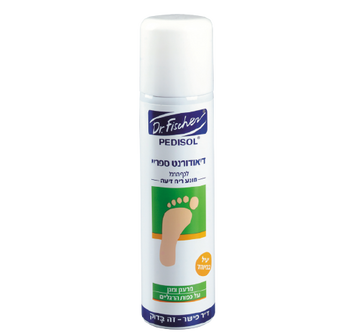 ד"ר פישר דאודורנט ספריי לכף הרגל 125 מ"ל