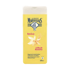 לה פטיט מרסייה תחליב רחצה עדין חלב וניל 650 מ"ל