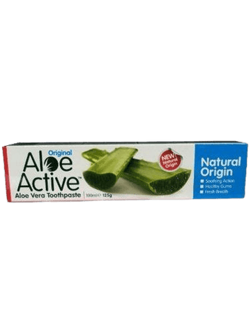 משחת שיניים טבעית Aloe Active 100 מ"ל להגנה על שיניים וחניכיים
