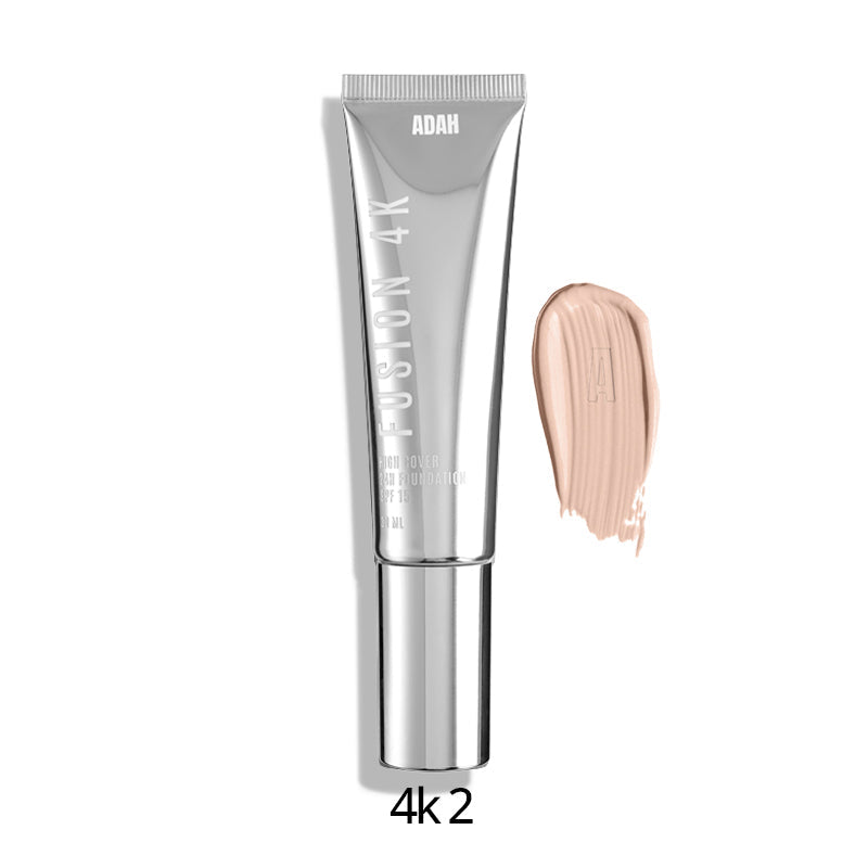 4K LIQUID FOUNDATION - מייקאפ 4K עמיד נטול שומן בכיסוי מלא | עדה לזורגן