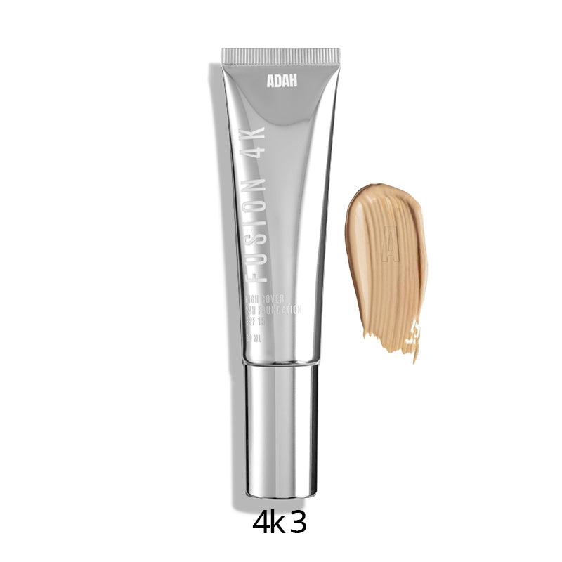 4K LIQUID FOUNDATION - מייקאפ 4K עמיד נטול שומן בכיסוי מלא | עדה לזורגן