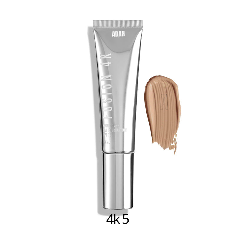 4K LIQUID FOUNDATION - מייקאפ 4K עמיד נטול שומן בכיסוי מלא | עדה לזורגן