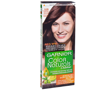צבע קבוע לשיער 5.25 חום מהגוני בהיר - 100% כיסוי | גרנייה | Garnier.