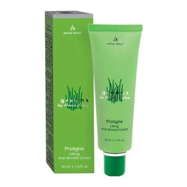 אנה לוטן Greens פרוגליין (Progligne) קרם ליפטינג נגד קמטים למיצוק, החלקה ומתיחת תווי הפנים 50 מ"ל