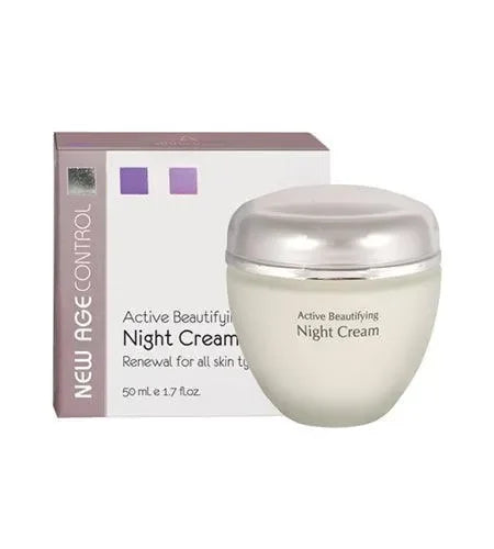 אנה לוטן New Age Active Beautifying Night Cream קרם לילה מחדש ומזין על בסיס חומצות פירות לשיקום עור בוגר 50 מ"ל