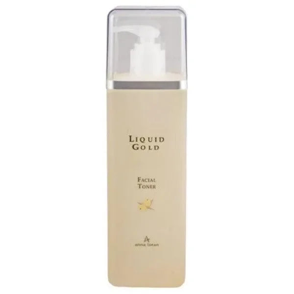 אנה לוטן Liquid Gold מי פנים מעדנים ללא אלכוהול מועשרים באובליפיחה ואלוורה לניקוי והרגעה 500 מ"ל