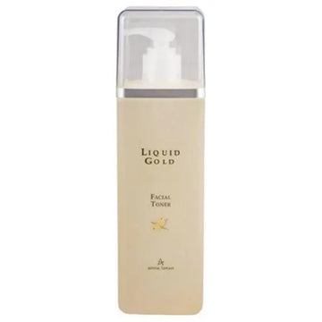 אנה לוטן Liquid Gold מי פנים מעדנים ללא אלכוהול מועשרים באובליפיחה ואלוורה לניקוי והרגעה 500 מ"ל