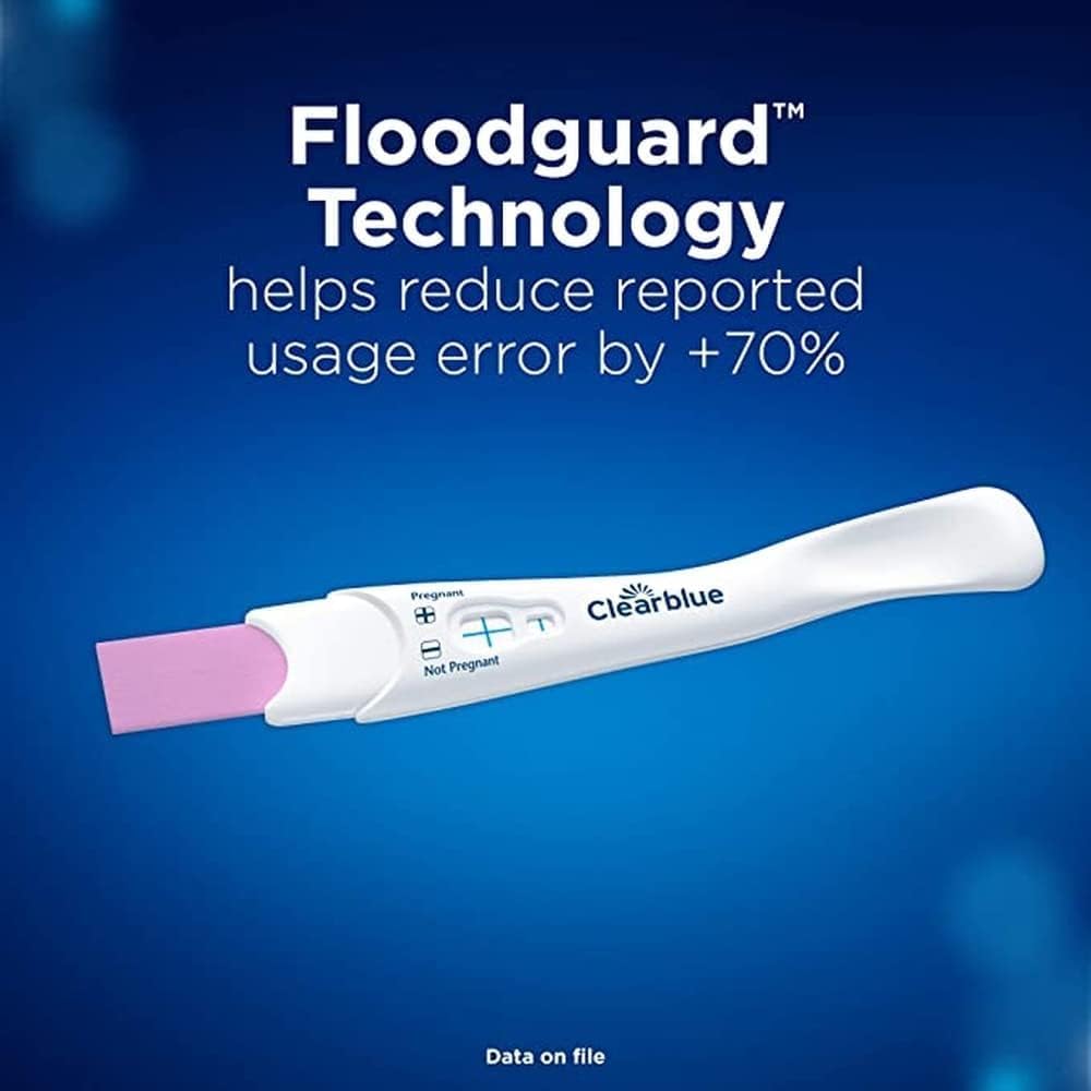 Clearblue | קליר בלו - Plus Pregnancy Test | מארז זוג בדיקות הריון (דיוק מעל 99%)