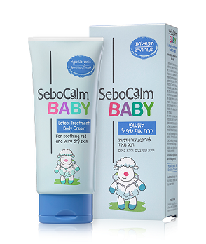 קרם גוף טיפולי לתינוקות 100 מ"ל - הרגעת עור אדמומי