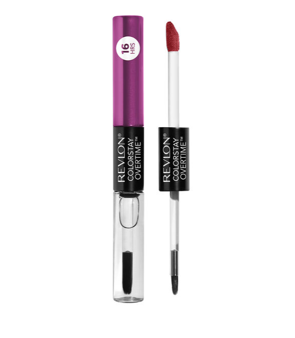 REVLON | רבלון - ColorStay Overtime | שפתון עמיד 16 שעות וגלוס מבריק (דו-צדדי)
