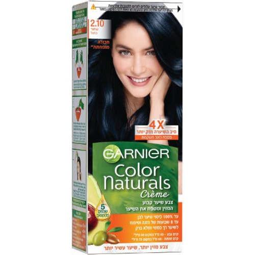 צבע קבוע לשיער פנטן 2.10 שחור כחול - 100% כיסוי | גרנייה | Garnier.