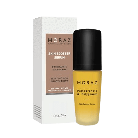 סרום פנים רימונים ופוליגונום 30 מ"ל מורז - לחות והתחדשות