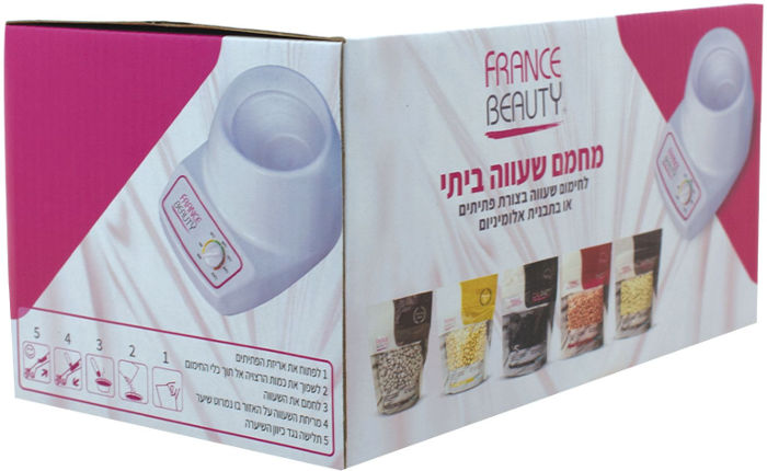 מחמם שעווה מקצועי France Beauty - חימום מהיר, יחידה אחת