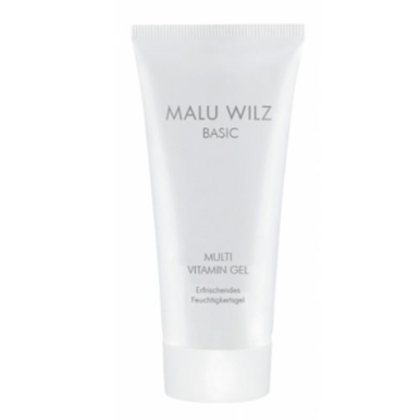 Malu Wilz Multi Vitamin Gel with Hyaluronic Acid and Vitamin A C E for skin firming and radiance 75ml