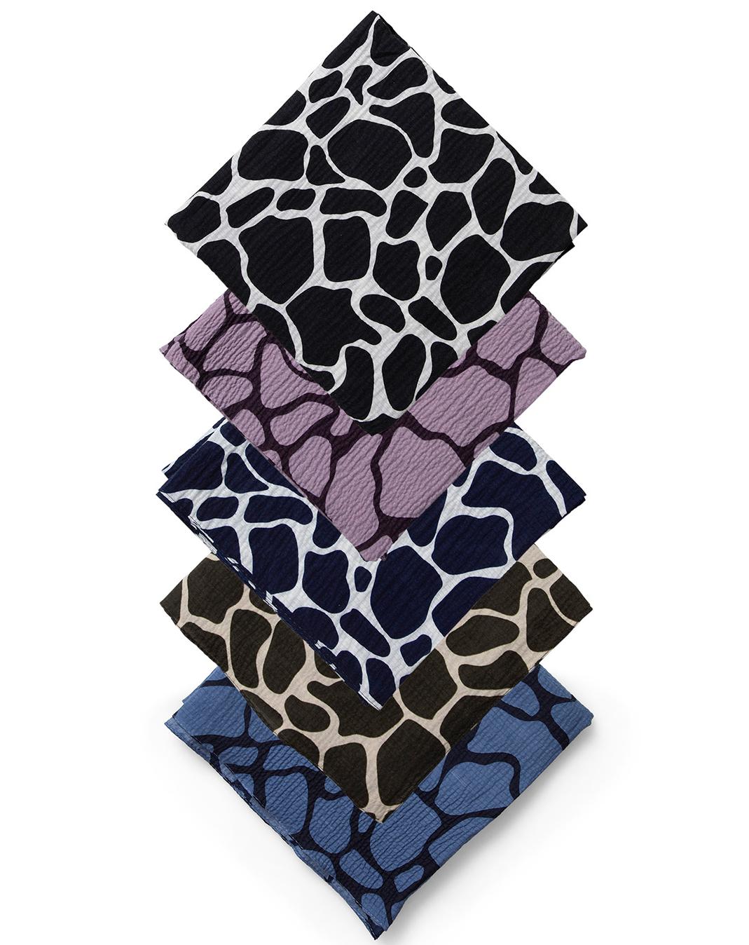 מטפחת דגם אגם.