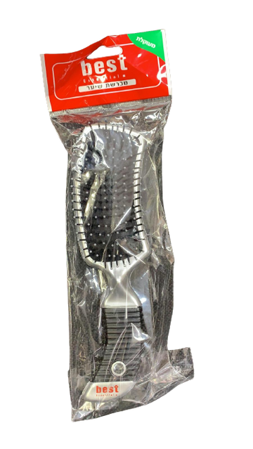 מברשת שיער Best עם ידית ארוכה - נוחות שימוש יומיומית