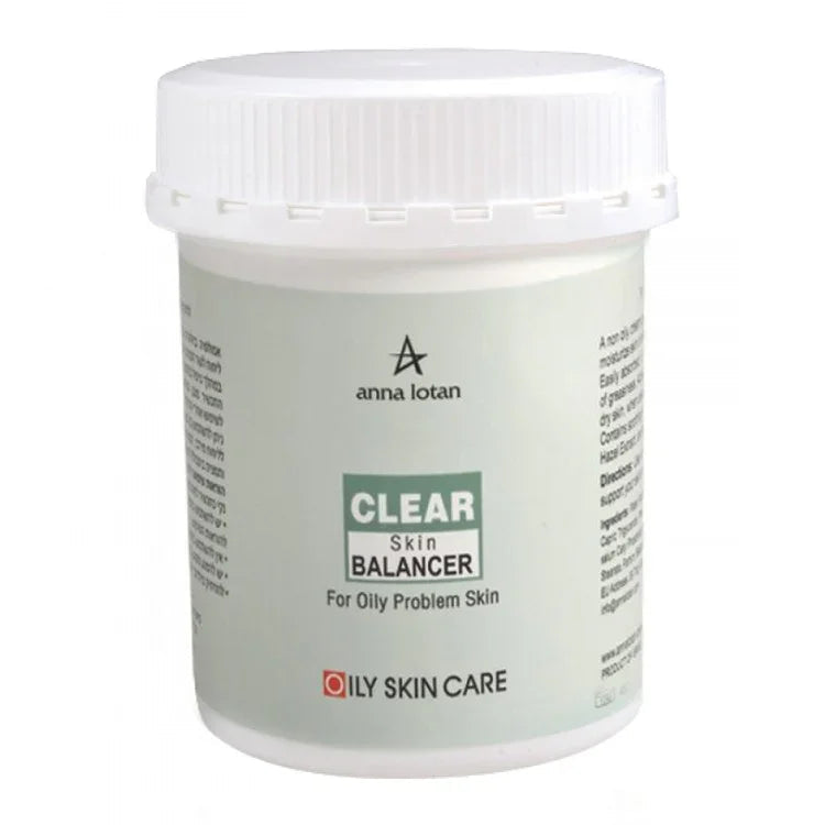 אנה לוטן Clear Balancer באלנסר קרם ג'ל לאיזון והרגעת עור שמן ובעייתי 600 מ"ל