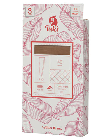 גרביון לייקרה 40 דנייר - 3 במארז.