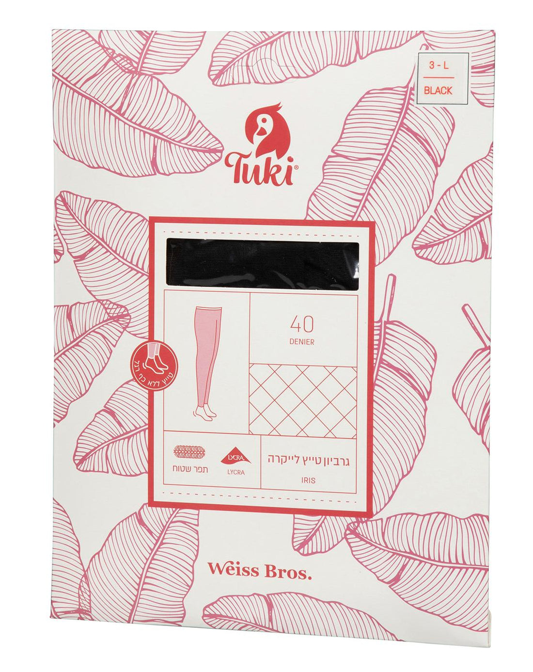 טייץ גרביון לייקרה 40 דנייר.