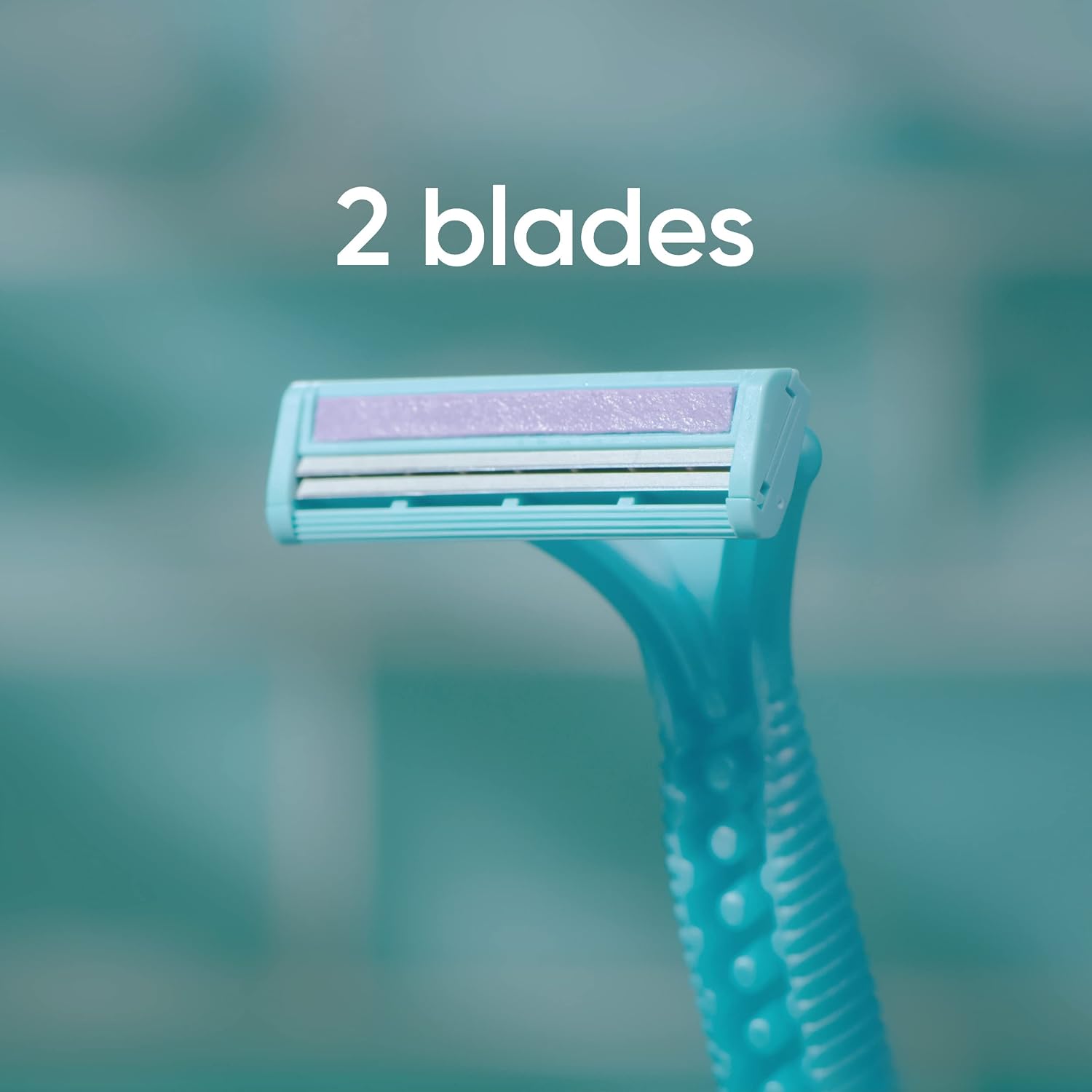 Gillette Venus | ג'ילט סימפלי ונוס 2 - מארז רביעיית סכיני גילוח חד-פעמיים לנשים לגילוח חלק ונוח (4 יחידות)