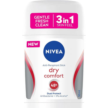 NIVEA | ניוואה - Dry Comfort | דאודורנט סטיק להגנה עוצמתית ותחושת יובש לאורך זמן