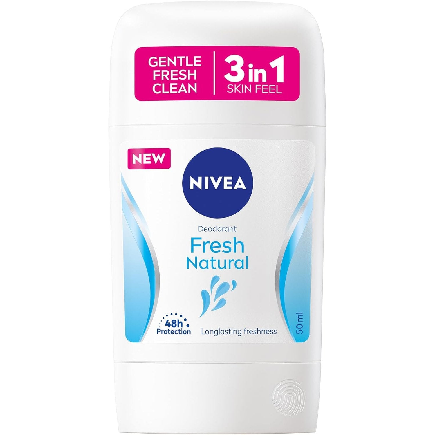 NIVEA | ניוואה - Fresh Natural | דאודורנט סטיק לאישה לרעננות טבעית