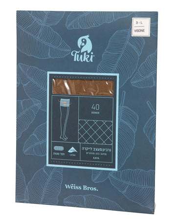 גרביון לייקרה 40 דנייר מעצב (מחטב).