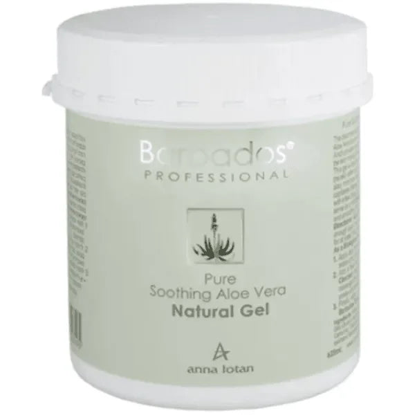 אנה לוטן Barbados Pure Soothing Gel ג'ל הרגעה טהור על בסיס אלוורה לעור רגיש, מגורה ואדמומי 625 מ"ל