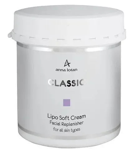 אנה לוטן Classic Lipo Soft Cream קרם לחות והזנה עשיר לריכוך ושיפור גמישות העור באריזה מקצועית 625 מ"ל