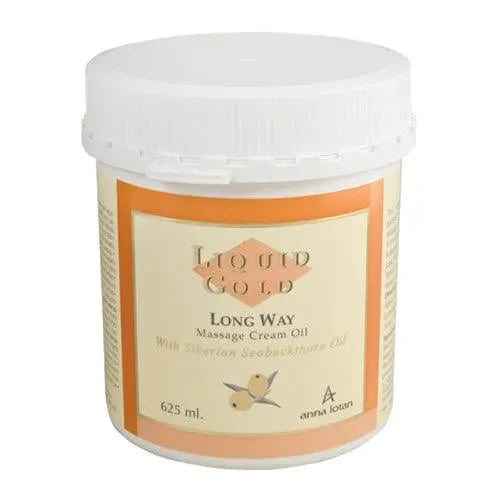 אנה לוטן Liquid Gold קרם שמן לגוף מועשר באובליפיחה להזנה עמוקה ושיקום עור יבש 625 מ"ל