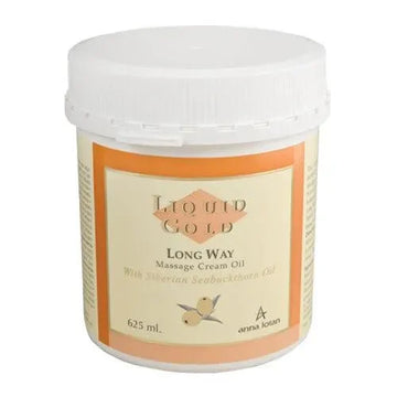 אנה לוטן Liquid Gold קרם שמן לגוף מועשר באובליפיחה להזנה עמוקה ושיקום עור יבש 625 מ"ל