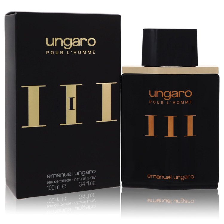 Ungaro Iii Eau De Toilette ספריי (אריזה חדשה) מאת Ungaro | משלוח חינם לבית ♕ | קומסטיקס ייבוא מקביל