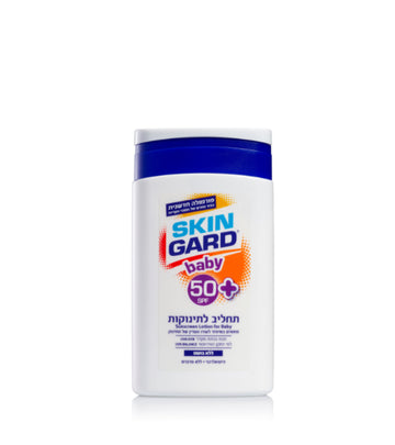 ספריי הגנה שקוף לילדים סקין גארד SPF 50 לשימוש על עור רטוב אריזת 300 מ"ל