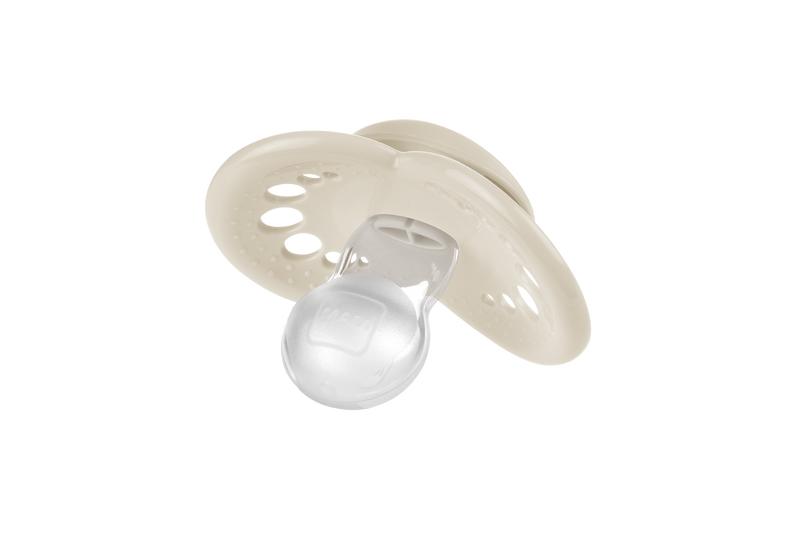 מאם זוג מוצצי סיליקון זוהרים בחושך MAM ORIGINAL GLOW | אורתודונטיים מחומרים ביו-מעגליים לגילאי 6+ חודשים (2 יחידות)