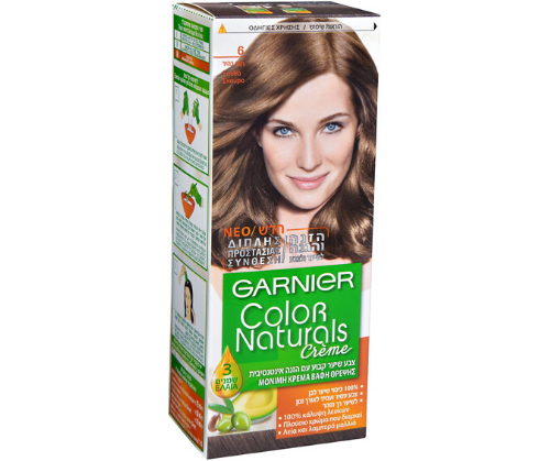 צבע קבוע לשיער 6 חום בהיר - 100% כיסוי, 8 שבועות | גרנייה | Garnier.