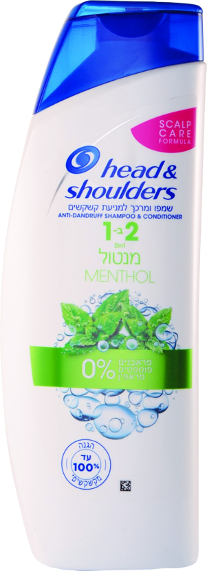 Head & Shoulders שמפו ומרכך 2 ב-1 נגד קשקשים 500 מ"ל