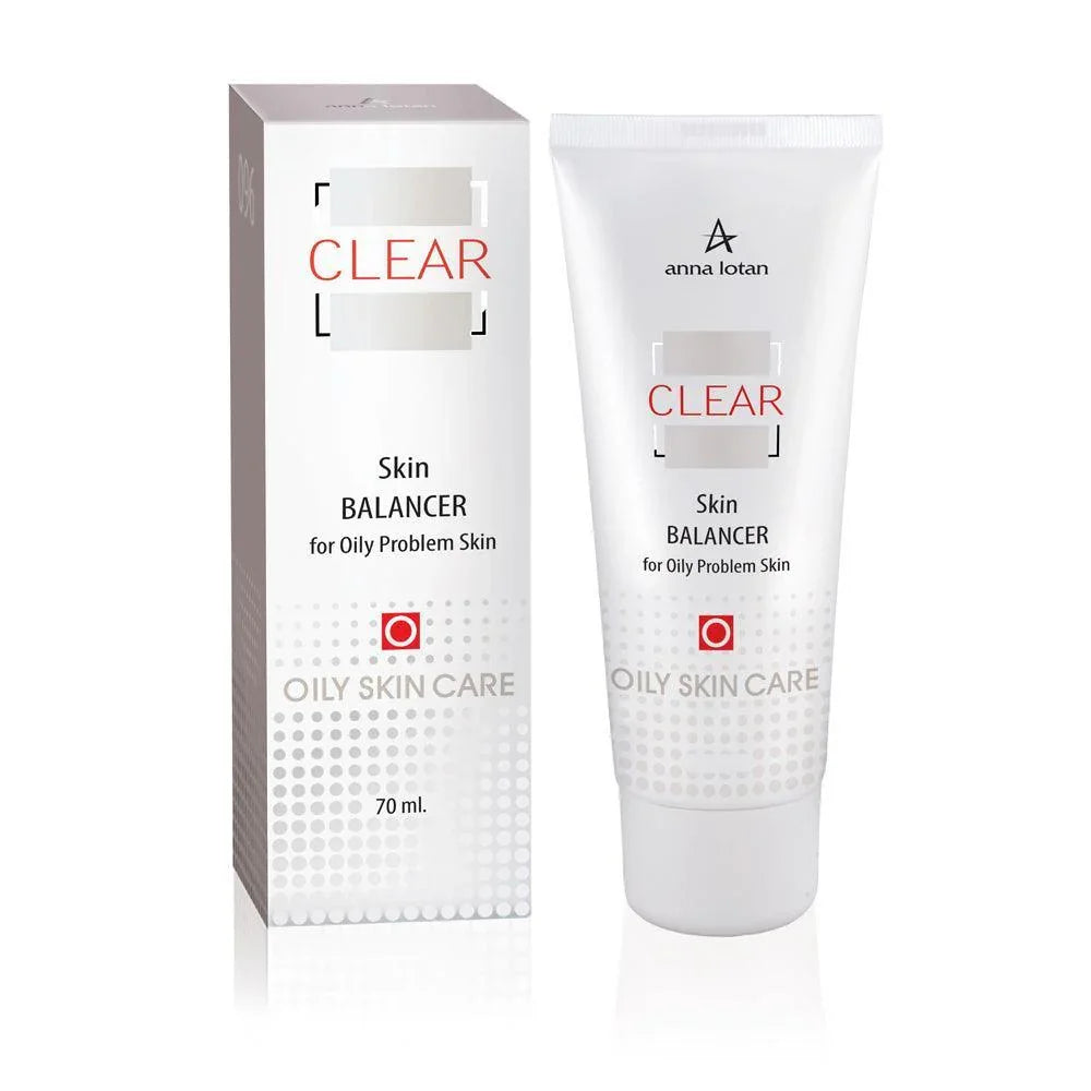 אנה לוטן Clear Skin Balancer קרם לחות מאזן לעור שמן ובעייתי לוויסות הפרשת השומן והענקת מראה מאט 70 מ"ל