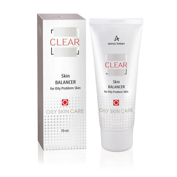 אנה לוטן Clear Skin Balancer קרם לחות מאזן לעור שמן ובעייתי לוויסות הפרשת השומן והענקת מראה מאט 70 מ"ל
