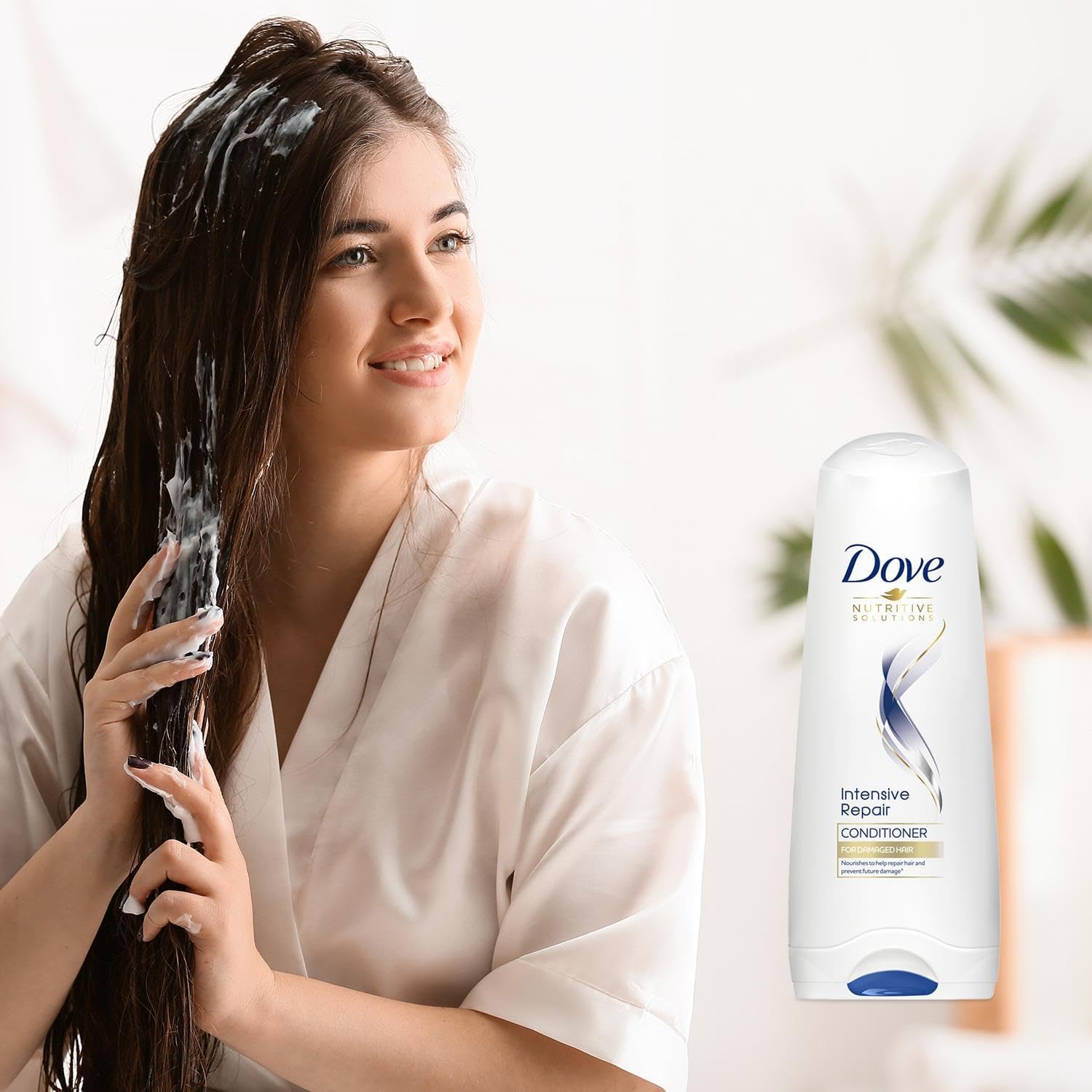 Dove | דאב - Intensive Repair | מרכך לשיקום אינטנסיבי של שיער פגום (600 מ"ל)