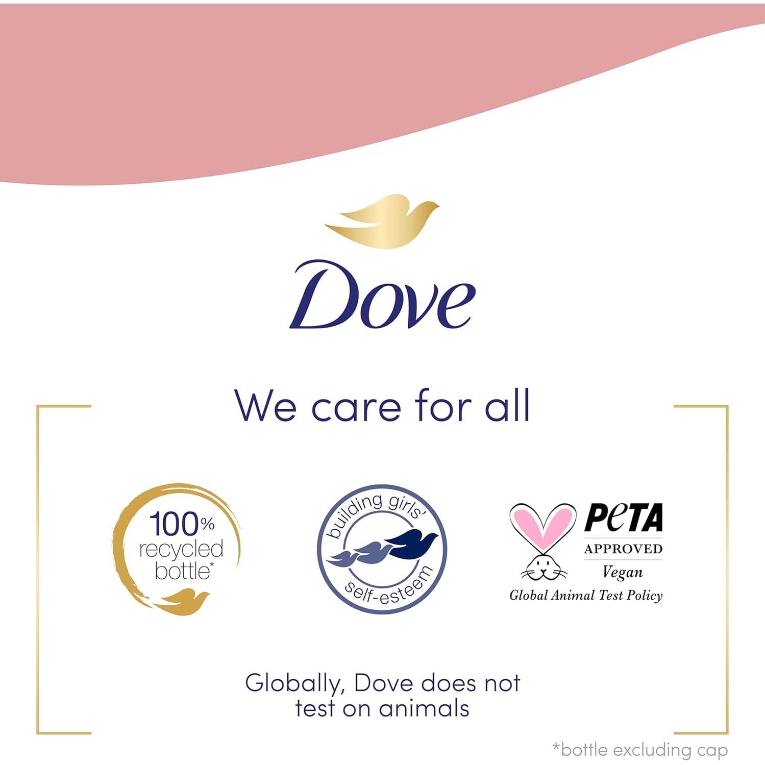 Dove | דאב - Renewing Glow | תחליב רחצה עם חימר ורוד למראה עור חיוני (500 מ"ל)