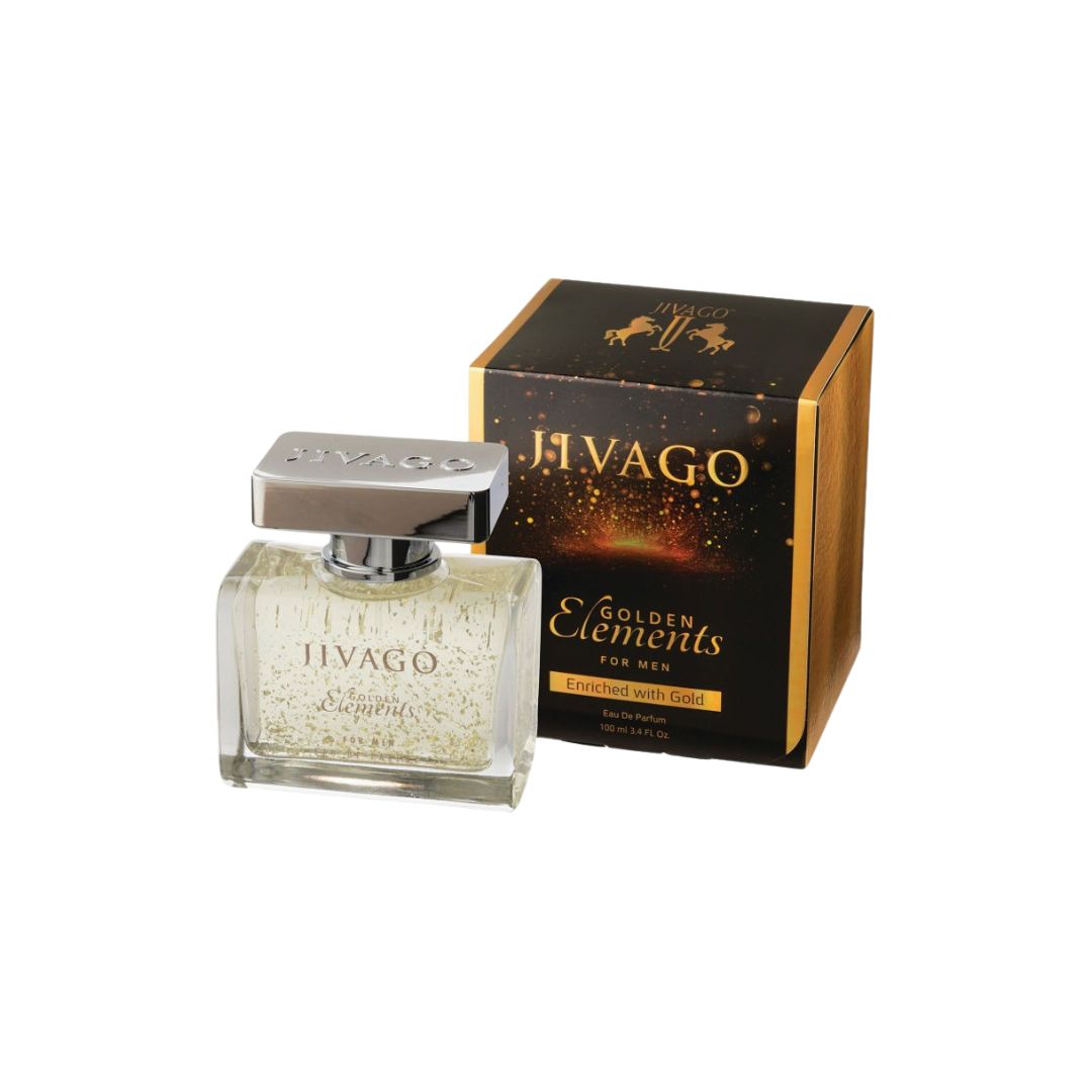 בושם גברים תבליני עם פתיתי זהב 100 מ"ל