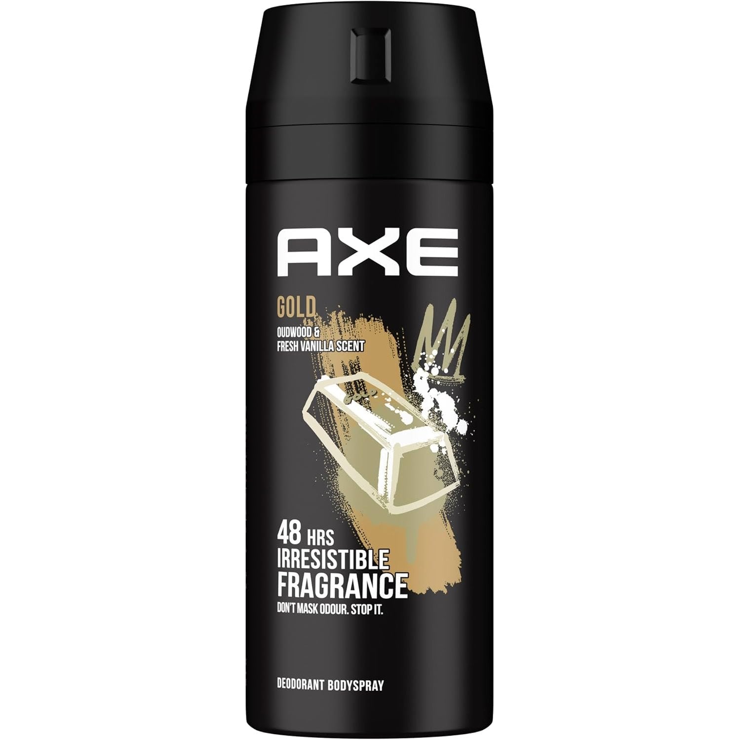 AXE | אקס - Gold Deodorant Body Spray | דאודורנט ספריי גוף בניחוח גולד יוקרתי (150 מ"ל)
